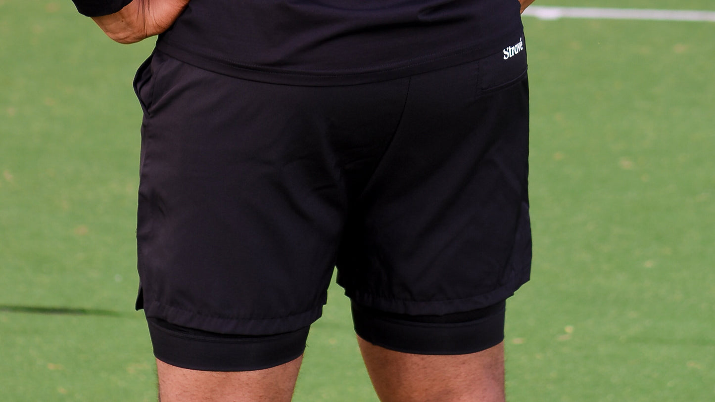 Shorts with Undetachable Tights
