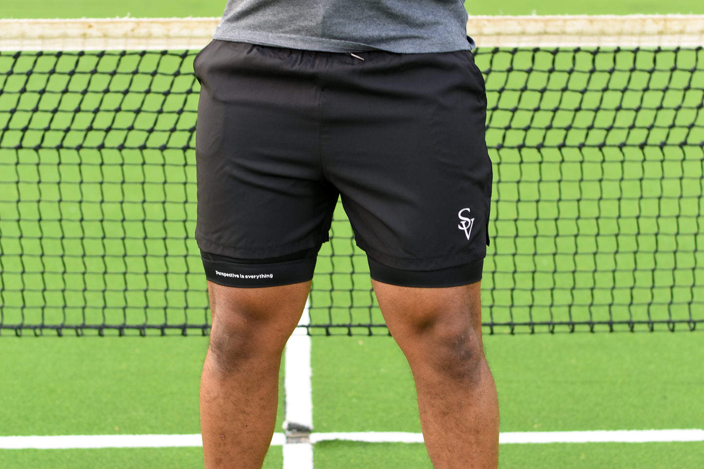 Shorts with Undetachable Tights