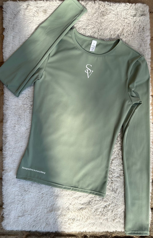 Long Sleeve Seamless Top