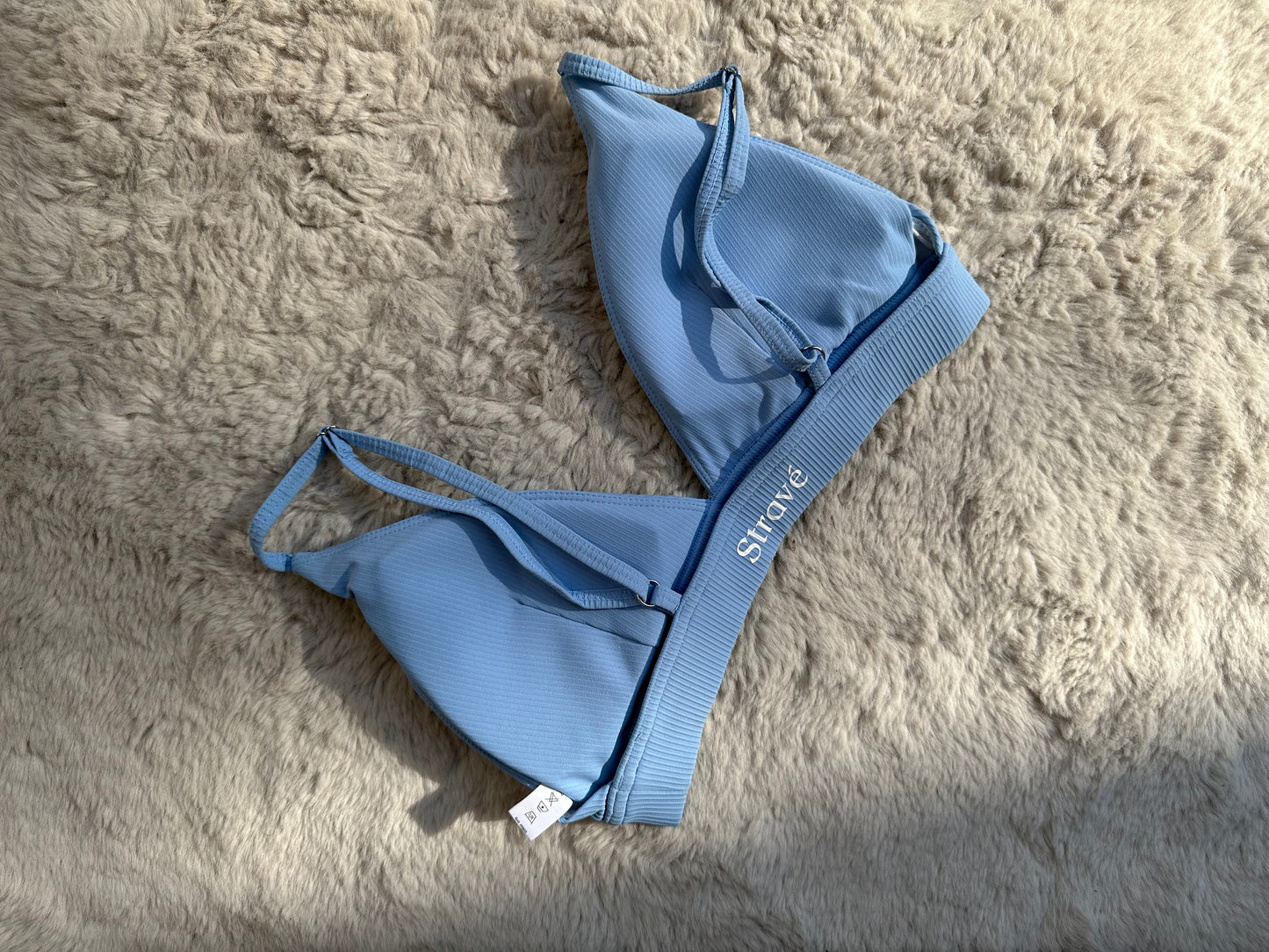 Railed Nylon Sport Bra